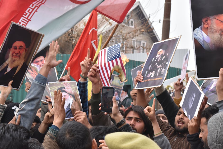 US Iran peace deal protest flags, impacting Australian economy