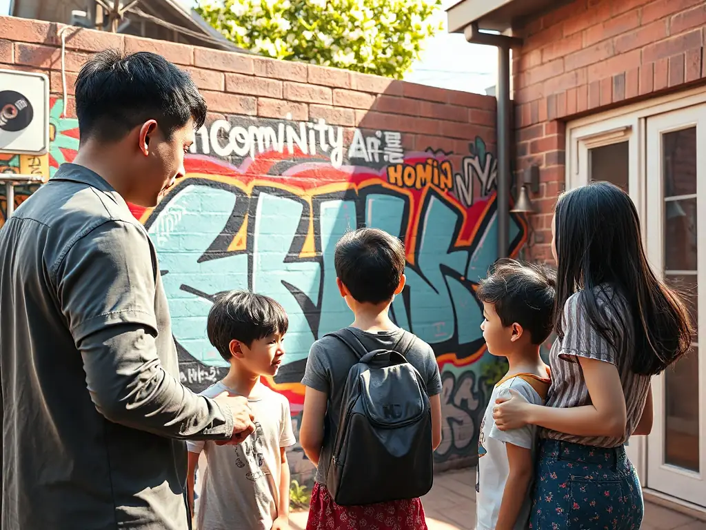 Melbourne graffiti art debate: Community art in Australia pushes boundaries.